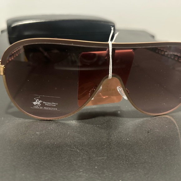 Beverly Hills Polo Club Brown Sunglasses - Picture 1 of 12